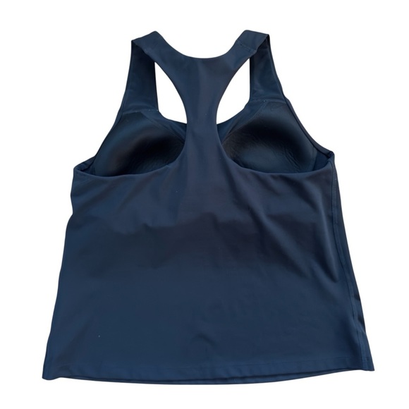 Nike Swoosh Women’s Large Support Padded Sports Bra Tank Black - Picture 5 of 10